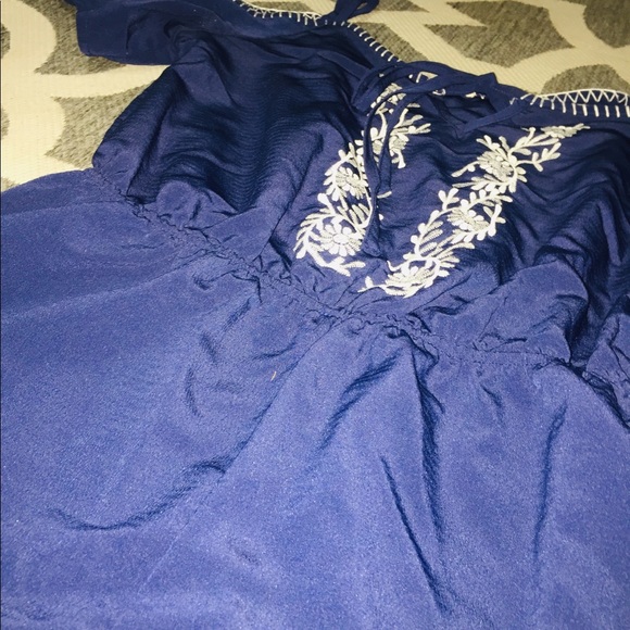 Navy blue romper - Picture 1 of 2